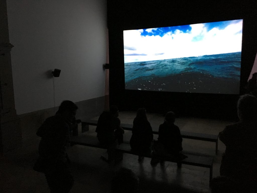 Instalação audiovisual “Mar” no Museu de Arte Contemporânea de Serralves
